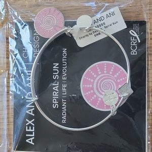 NWT Alex and Ani Spiral Sun Bracelet